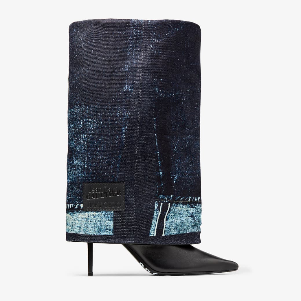 / Jean Paul Gaultier Cuff Over The Knee Boot 90 — JCXJPGCUFFOTKNAJ0C8353