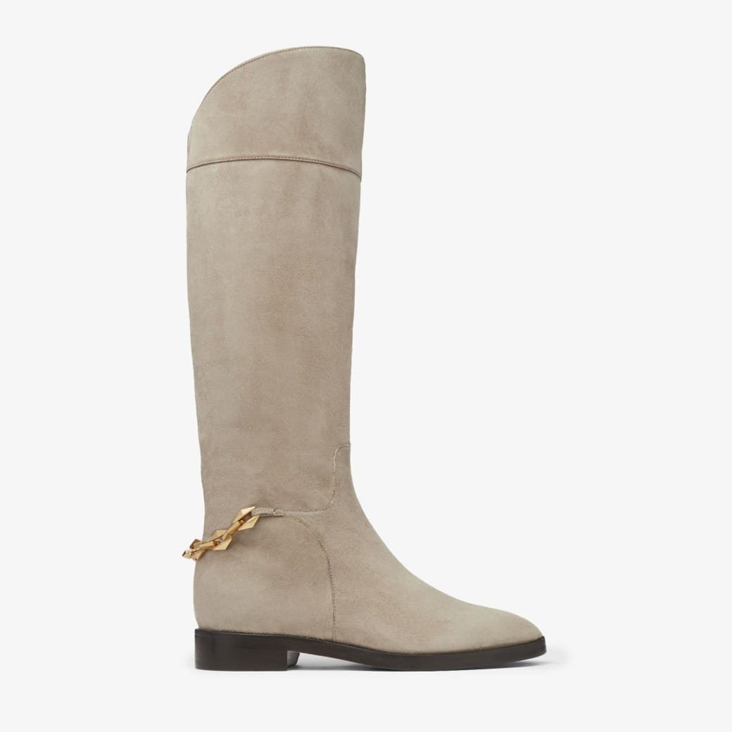 Nell Knee Boot Flat — NELLKBFLATSUE020035