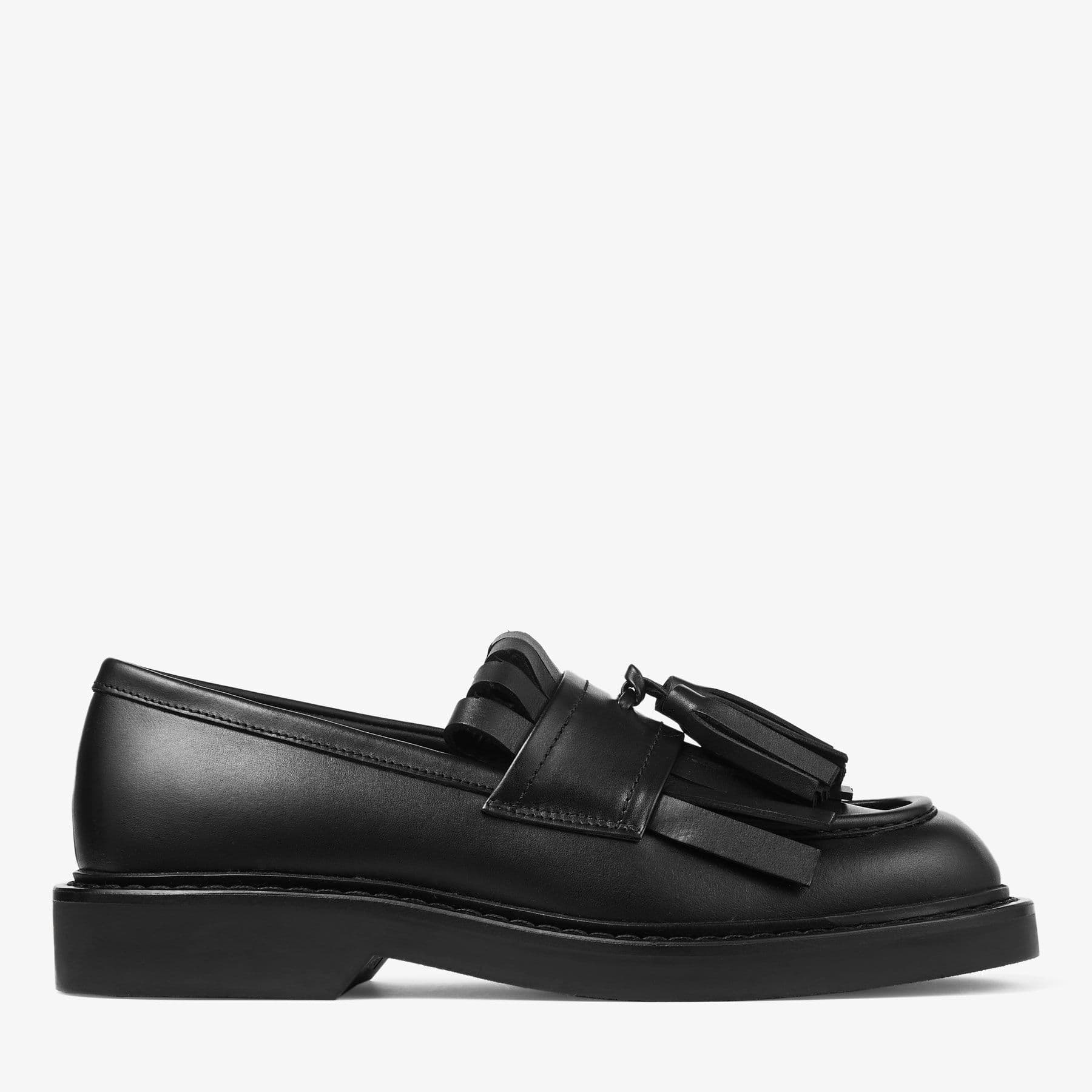 Buff Fringe Loafer — BUFFFRINGELOAFERAQO010003