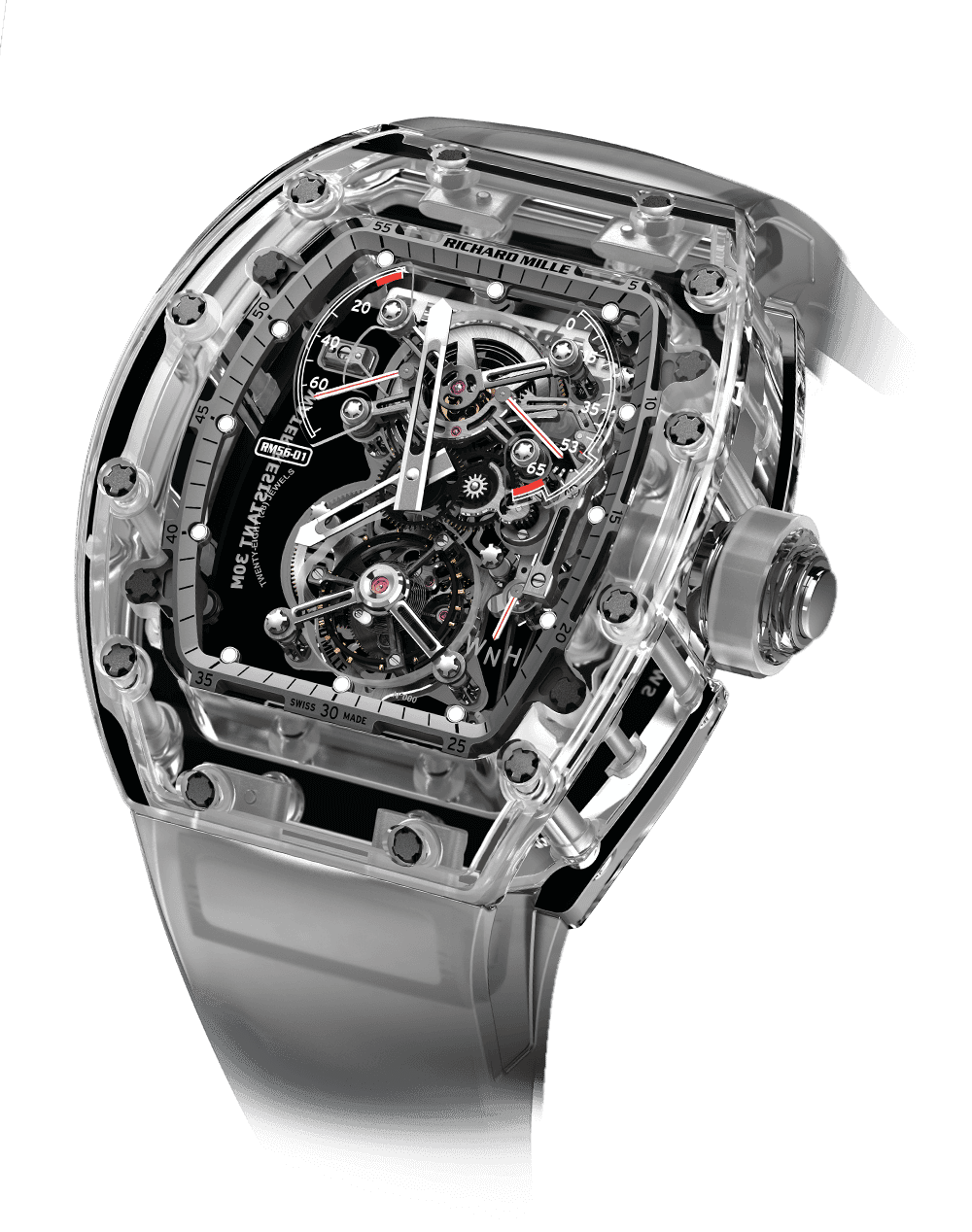 RM 56 Tourbillon RM 56-01 — Sapphire and Titanium