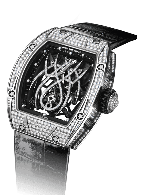 RM 19 Tourbillon RM 19-01 — White Gold with Diamonds
