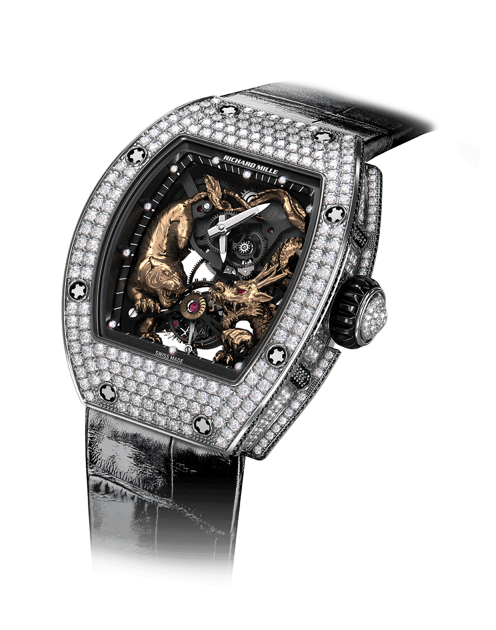 RM 51 Tourbillon RM 51-01 — White Gold with Diamonds
