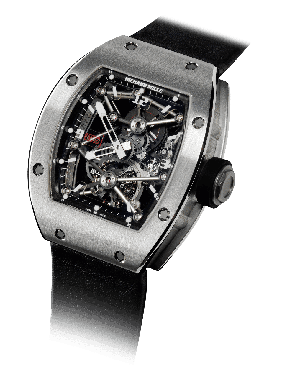 Tourbillon RM 012 — Manual winding tourbillon movement with hours and minutes
