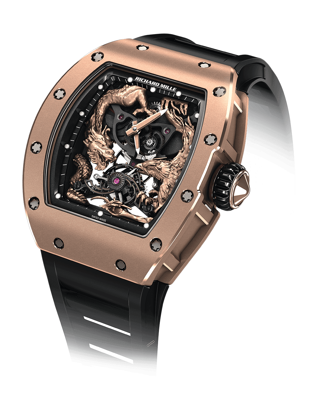 RM 57 Tourbillon RM 57-01 — White Gold with Diamonds
