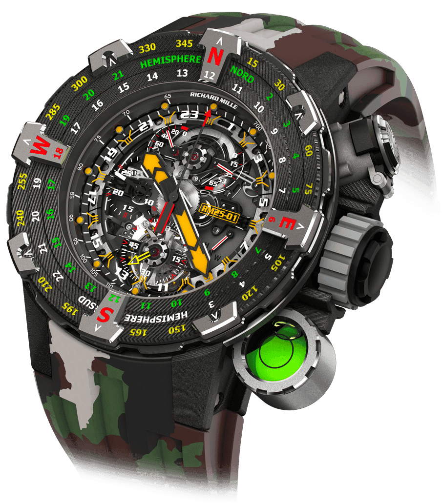 RM 25 Tourbillon Adventure RM 25-01 — Carbon TPT® and Titanium