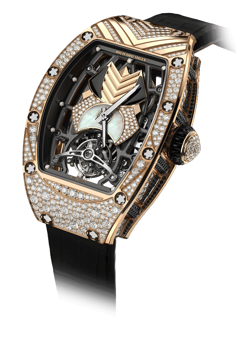 RM 71 Automatic Tourbillon RM 71-01 — Carbon TPT® and Red Gold