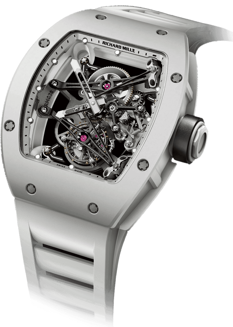 Tourbillon Bubba Watson RM 038 — Manual winding tourbillon movement with hours and minutes