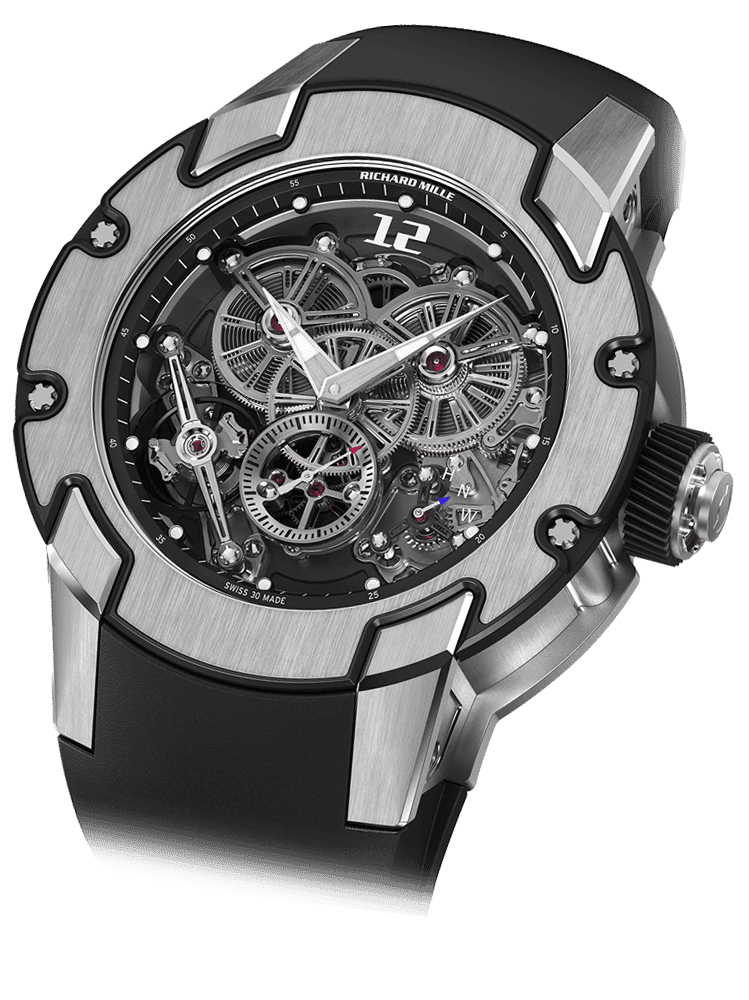 High Performance Chronometer RM 031 — Manual winding movement with hours, minutes, small seconds, and function indicator