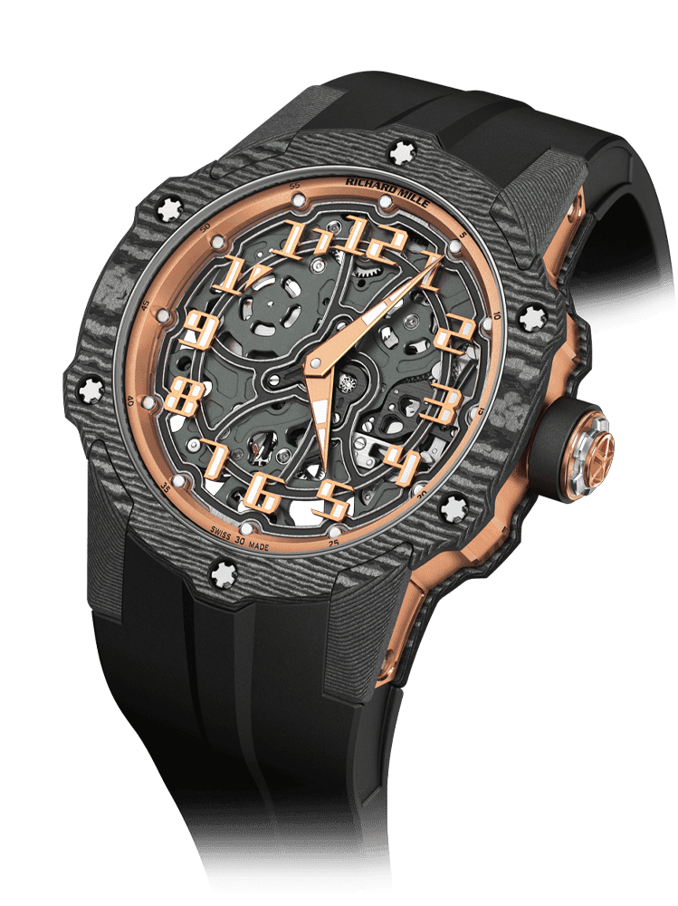 RM 33 Automatic RM 33-02 — Carbon TPT® and Red Gold