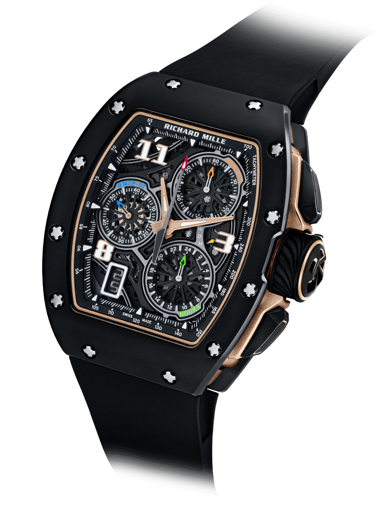 RM 72 Automatic Winding Lifestyle Flyback Chronograph RM 72-01 — Grade 5 titanium
