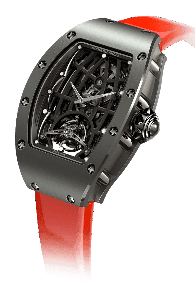 RM 74 Automatic Winding Tourbillon RM 74-01 — Grey Cermet and grade 5 titanium