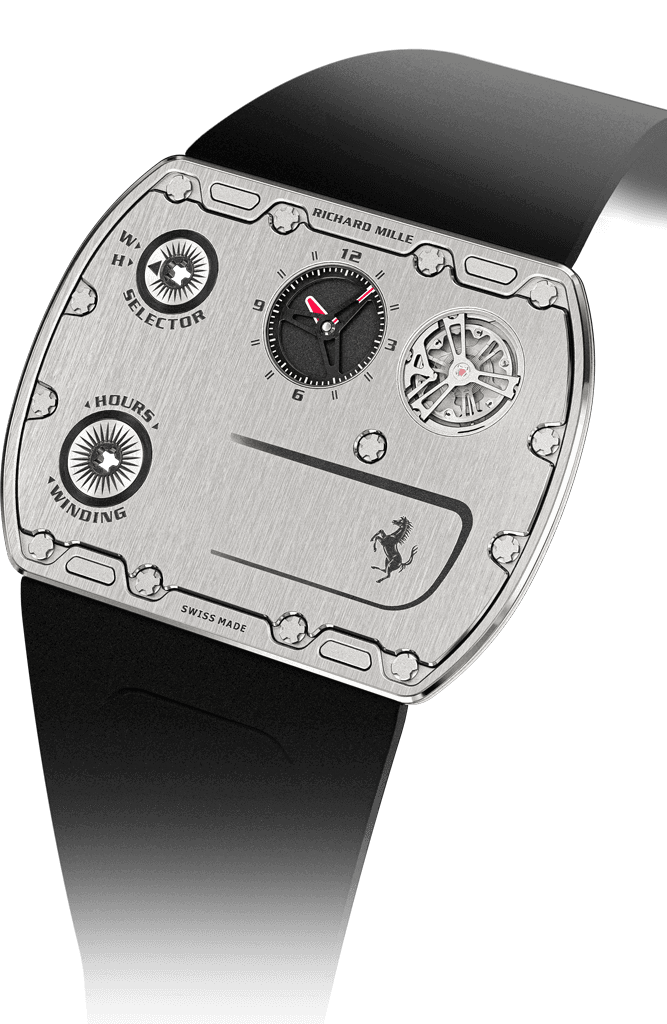 RM UP Manual winding ultraflat RM UP-01 — Grade 5 titanium