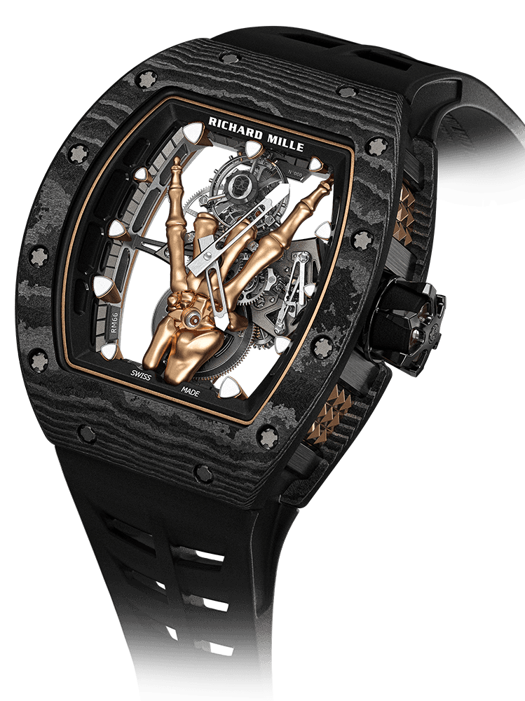 Flying Tourbillon RM 66 — Carbon TPT with grade 5 titanium
