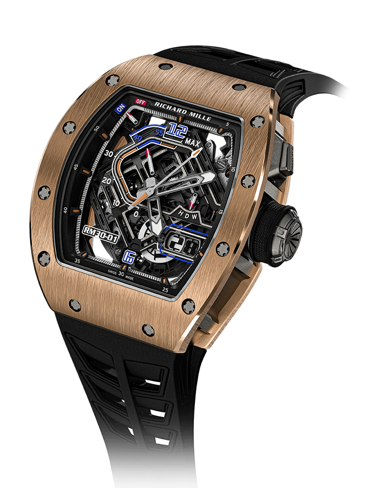 RM 30 Automatic Winding with Declutchable Rotor RM 30-01 — Grade 5 titanium