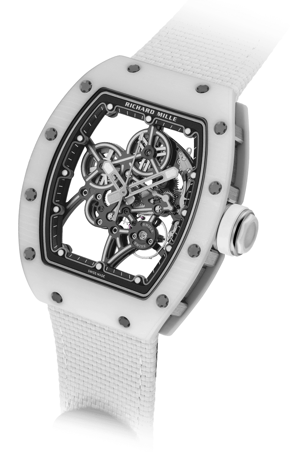 RM 55 Manual Winding RM 55-01 — Carbon TPT and Quartz TPT