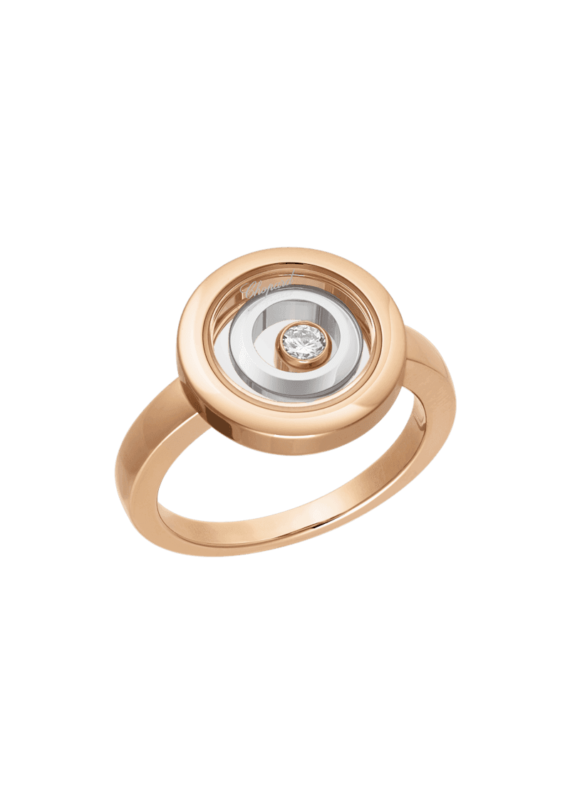 Happy Spirit, 18-carat ethical white and rose gold — @828230-9010