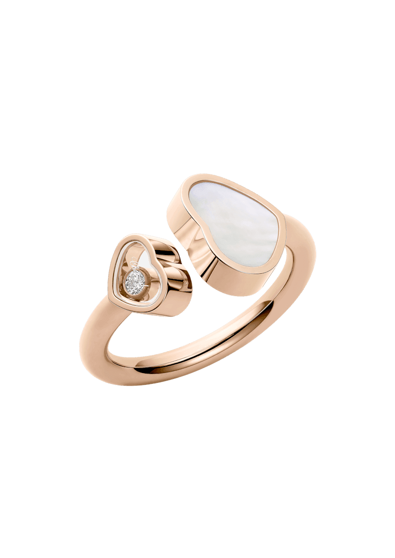 Happy Hearts, 18-carat ethical rose gold — @829482-5300