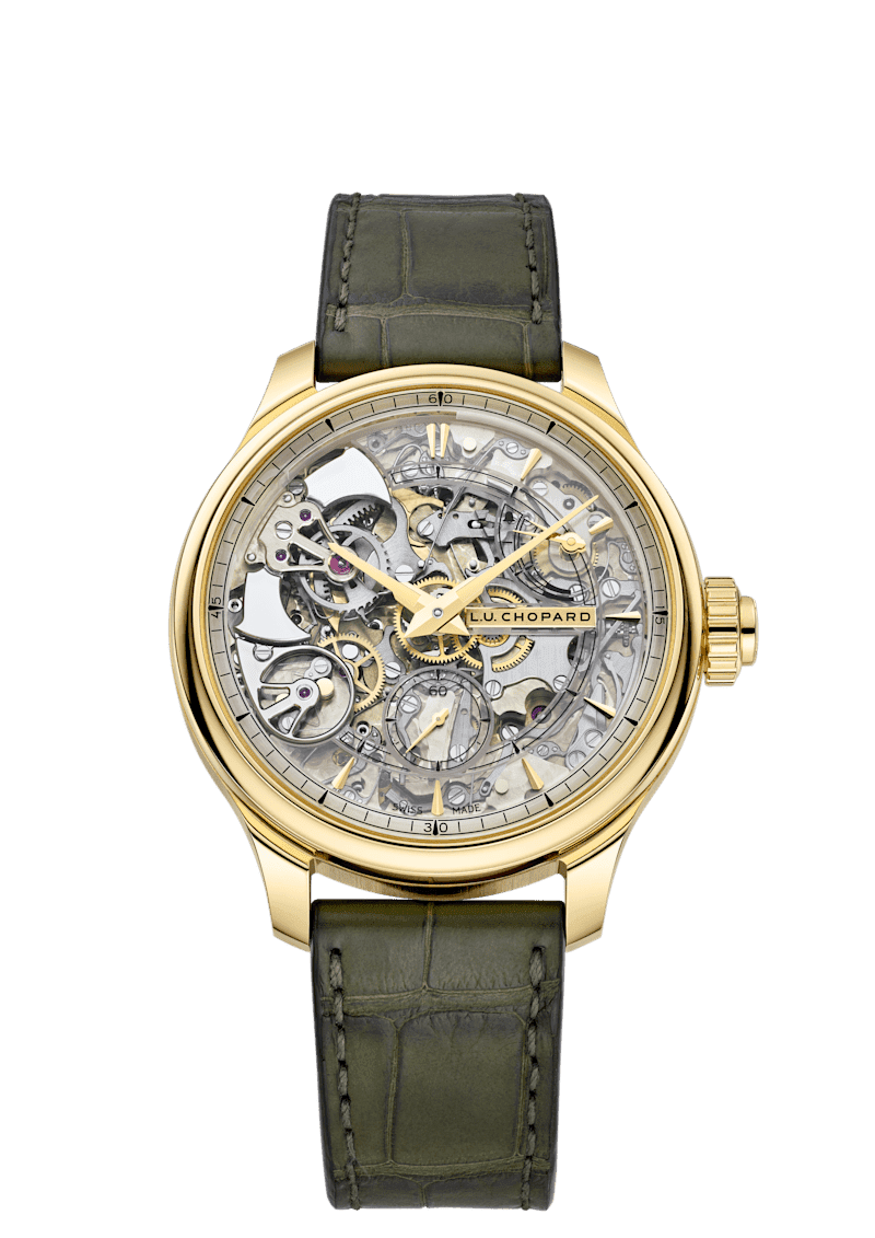 L.U.C Full Strike — 42.50 mm, 18-carat ethical yellow gold — 161947-0002
