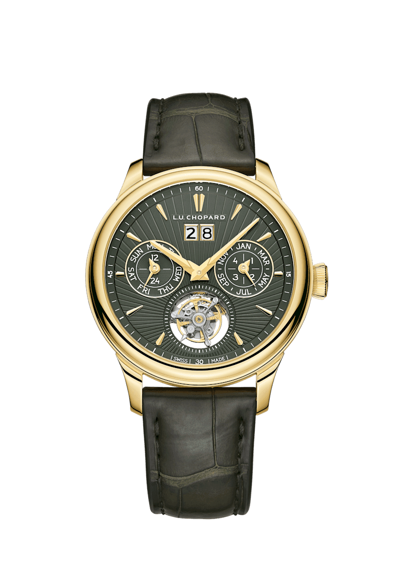 L.U.C Flying T Twin Perpetual — 40.50 mm, 18-carat ethical yellow gold — 161989-0001