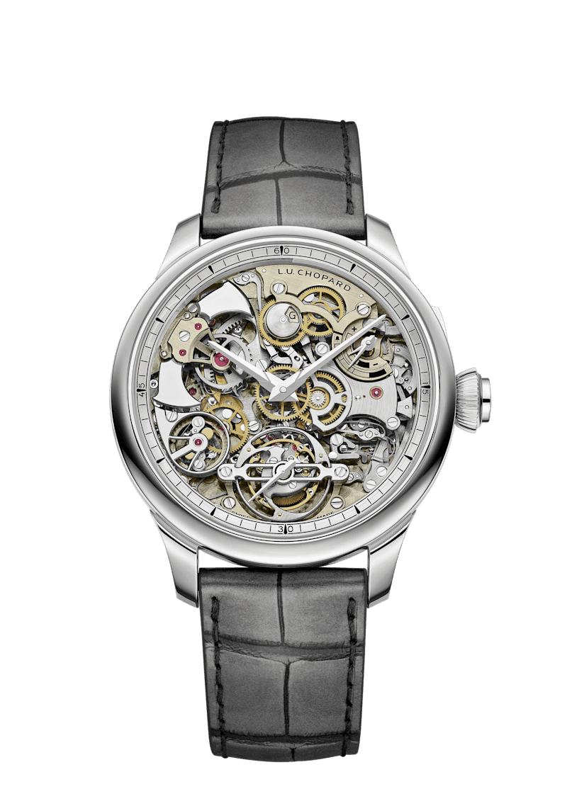 L.U.C Grand Strike, 18-carat ethical white gold — 161994-1001