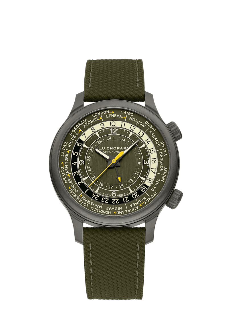 L.U.C Time Traveler One — 42 mm, Titanium — 168574-3013