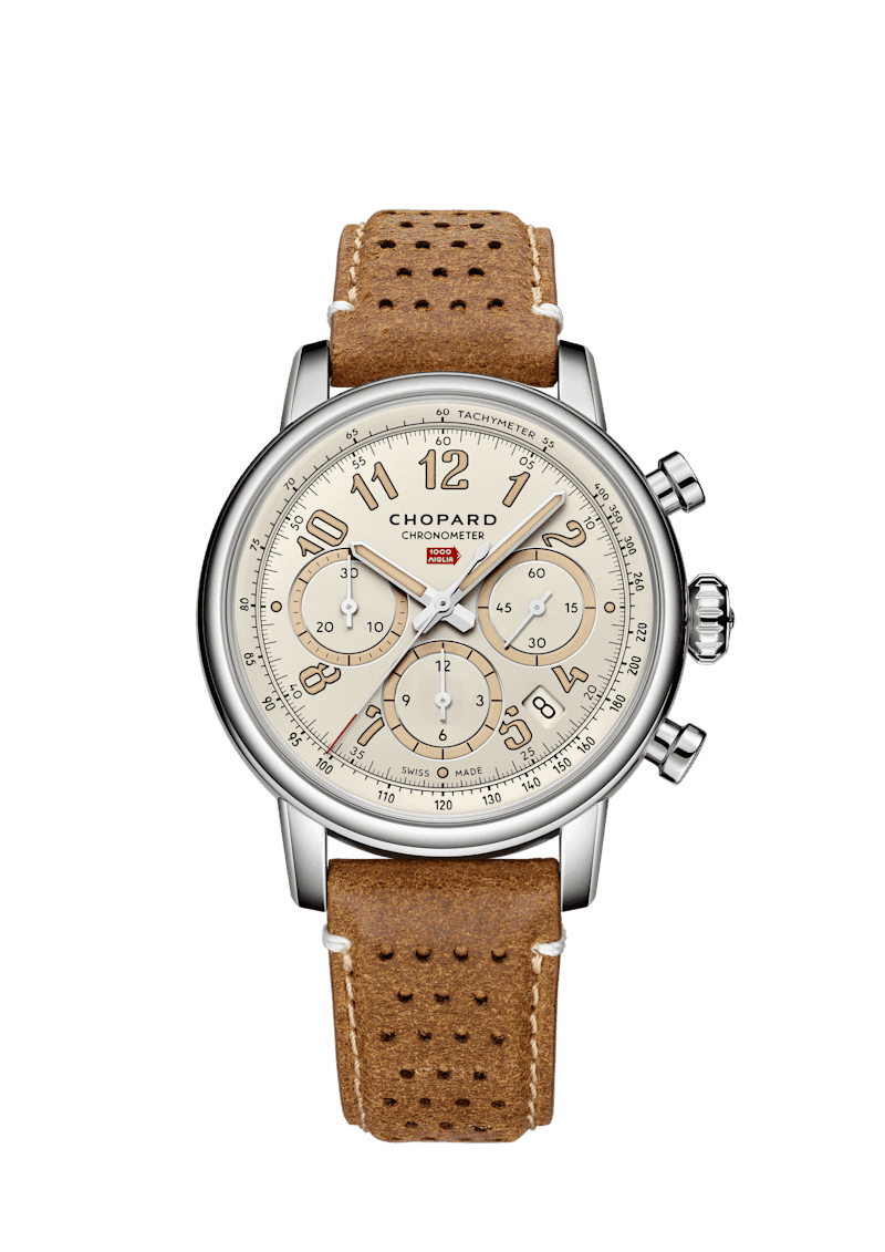 MILLE MIGLIA CLASSIC CHRONOGRAPH RATICOSA — 40.50 mm, Stainless steel — 168619-3020