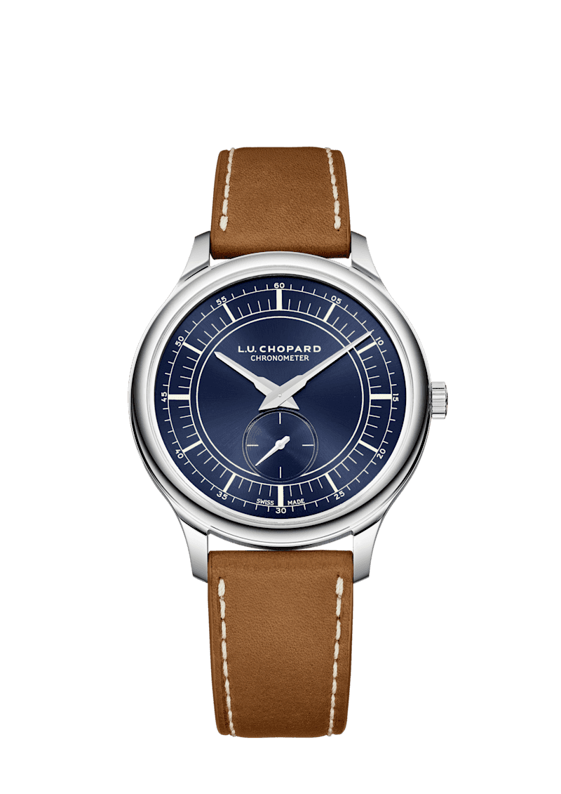L.U.C XPS PRUSSIAN BLUE — 40 mm, Stainless steel — 168629-3002