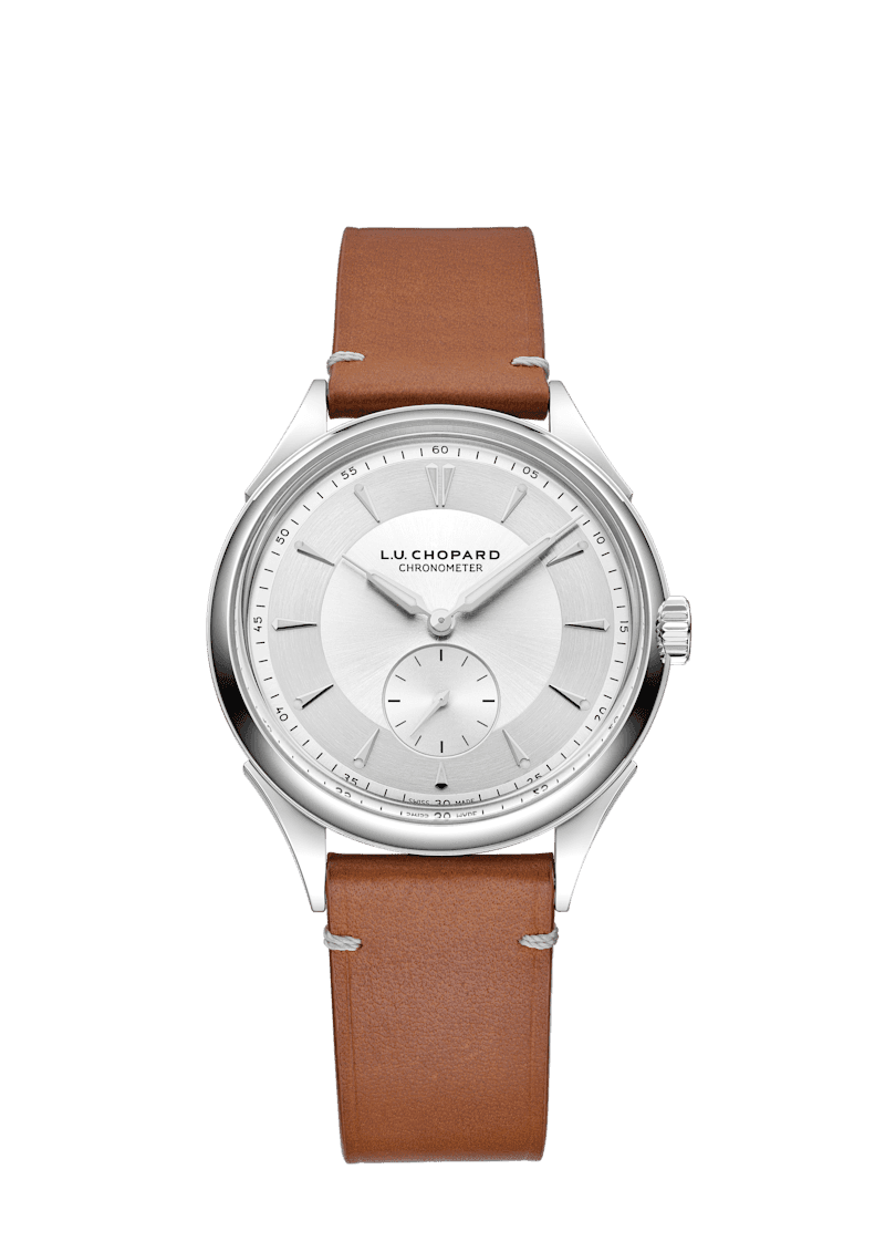 L.U.C Qualité Fleurier — 39 mm, Stainless steel — 168631-3001