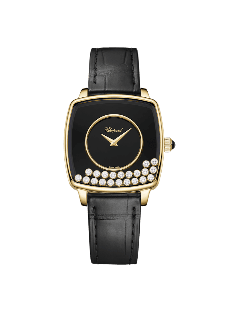 Happy Diamonds Heritage — 34 mm, 18-carat ethical yellow gold — 202299-0001