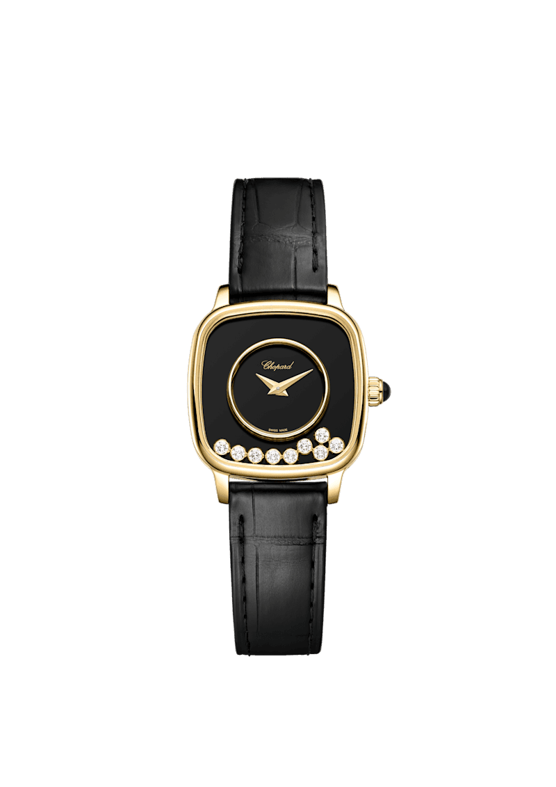 Happy Diamonds Heritage — 24 mm, 18-carat ethical yellow gold — 203787-0001