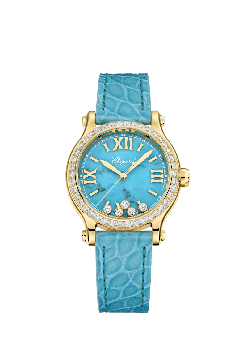 Happy Sport — 33 mm, 18-carat ethical yellow gold — 275378-0002