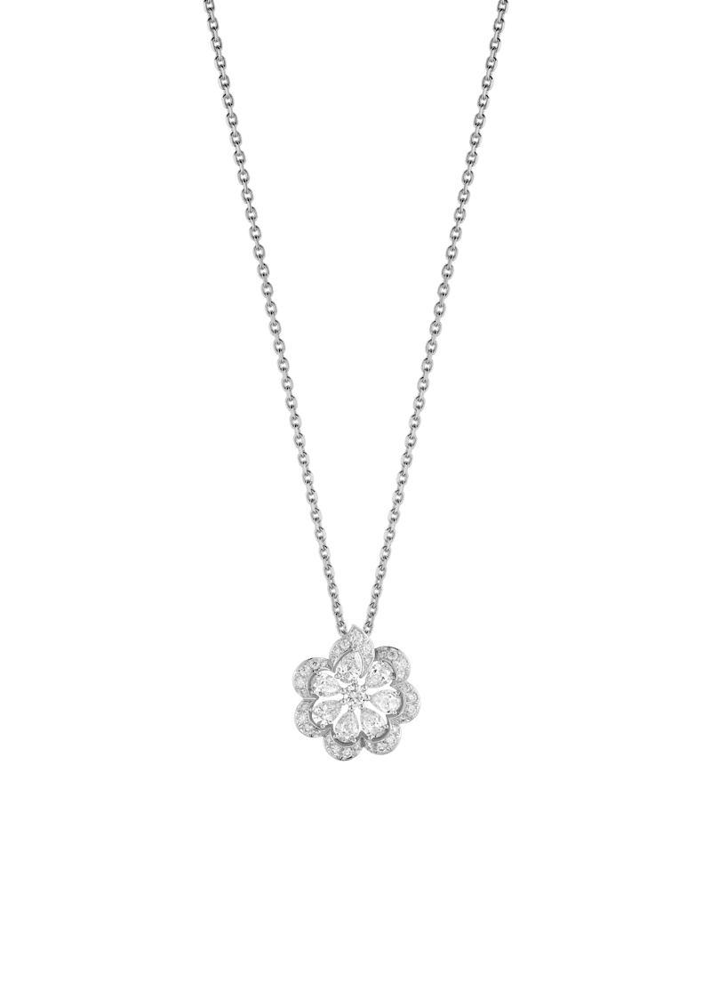 Precious Lace Mini-Frou-Frou, 18-carat ethical white gold — 798347-1001