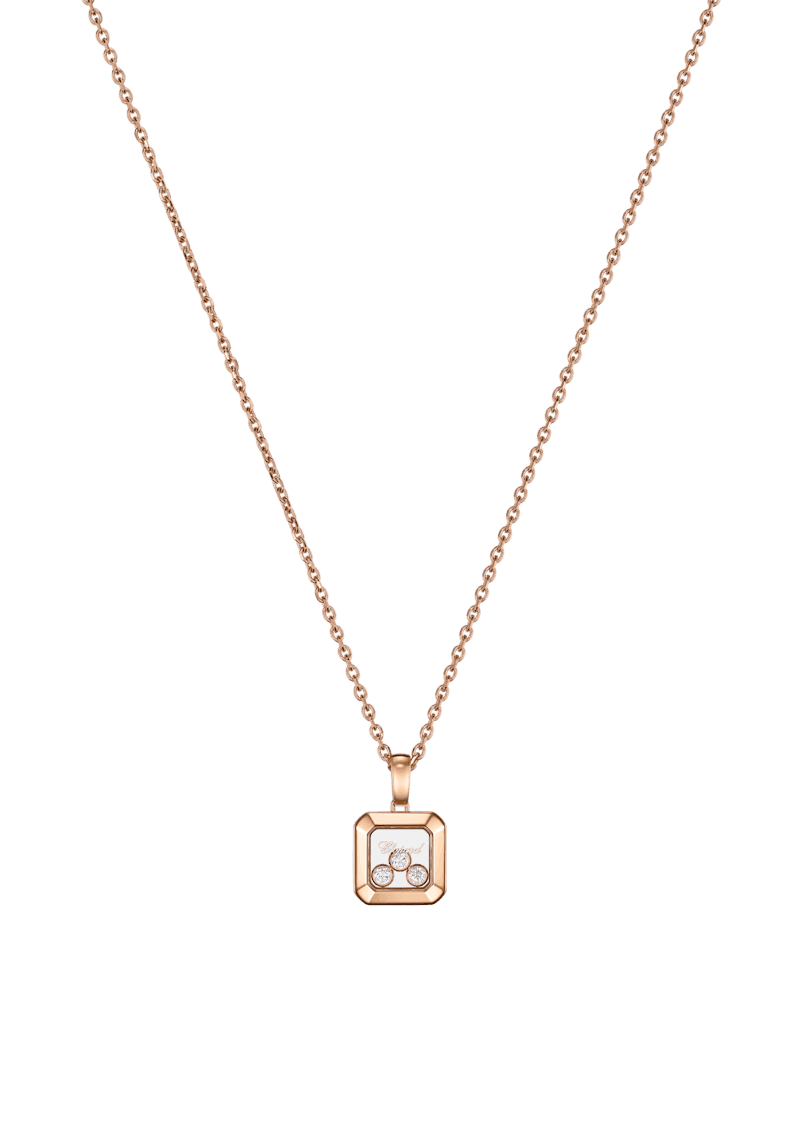 Happy Diamonds Icons, 18-carat ethical rose gold — 79A115-5001