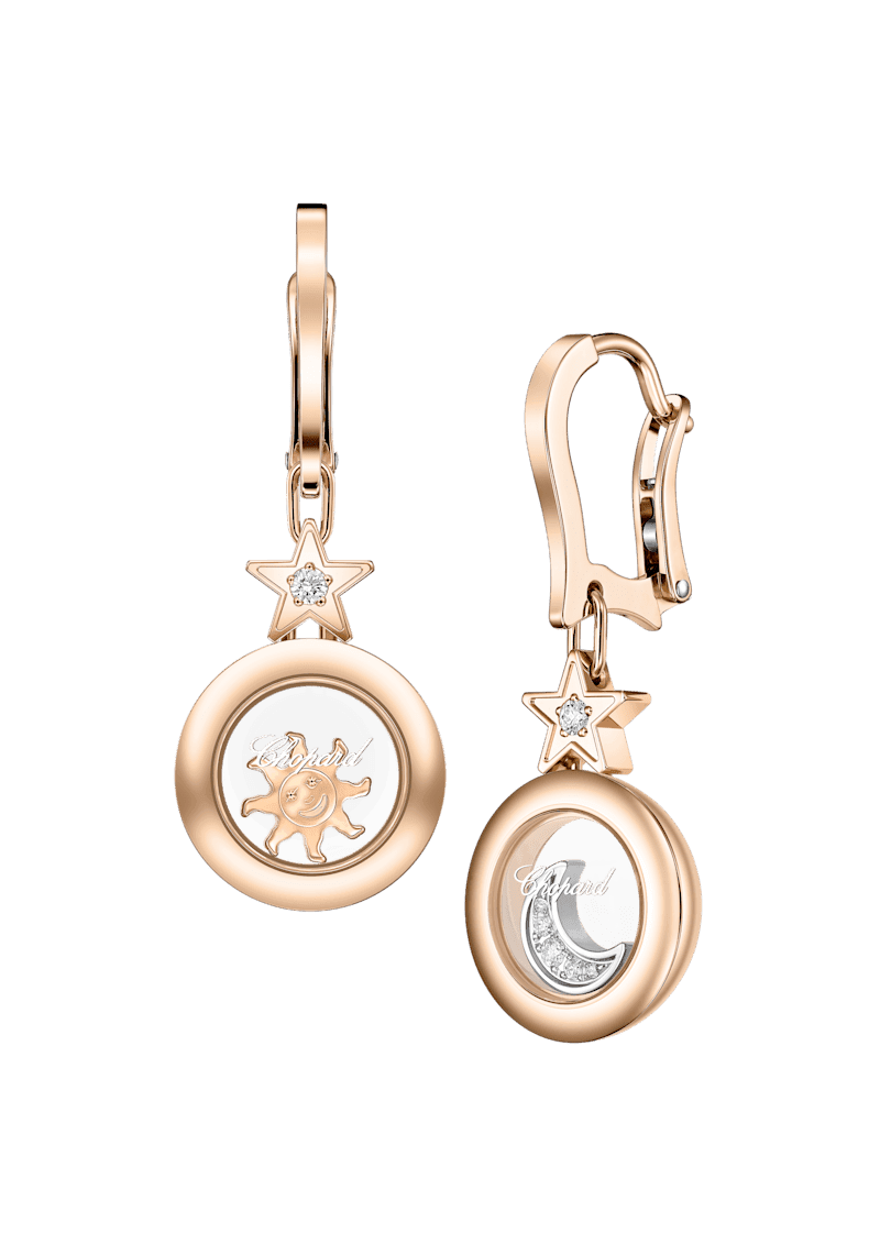 Happy Diamonds Sun, Moon and Stars, 18-carat ethical rose gold — 839434-5201