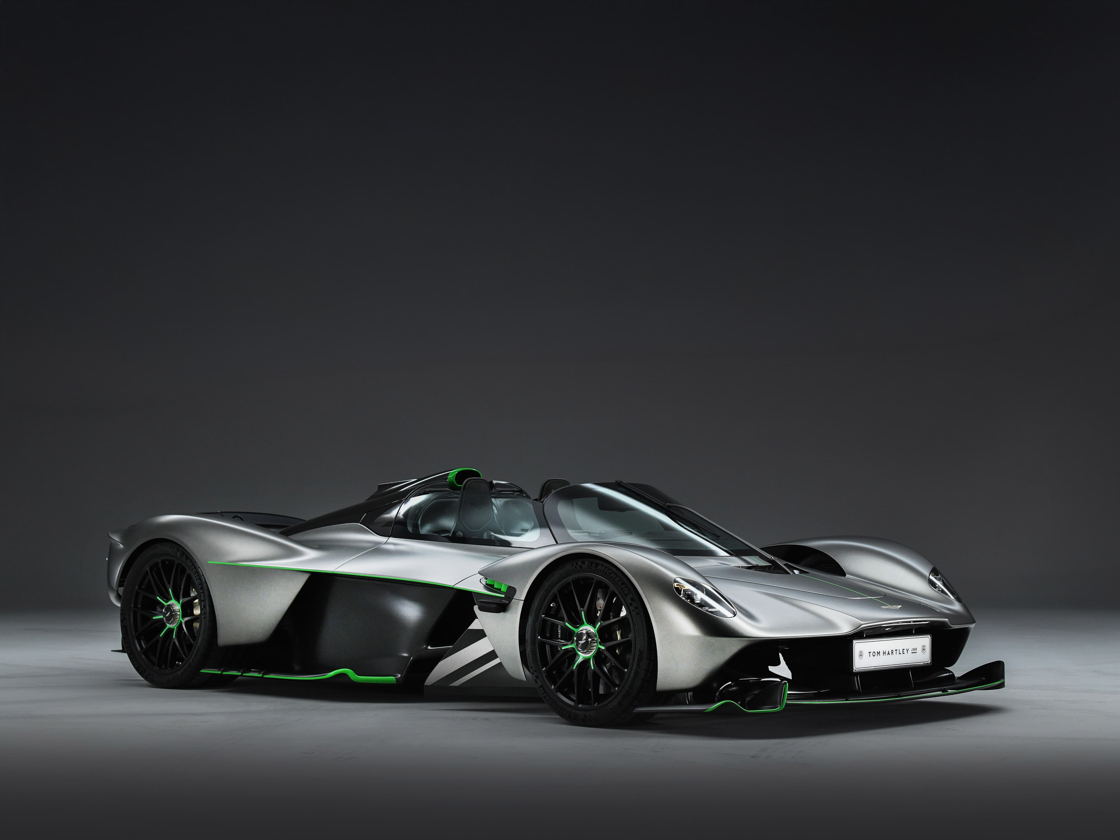 2024 Valkyrie Spider — Satin Scintilla Silver
