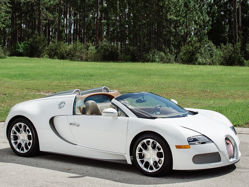 2011 Bugatti Veyron Grand Sport — Bianco Lamborghini