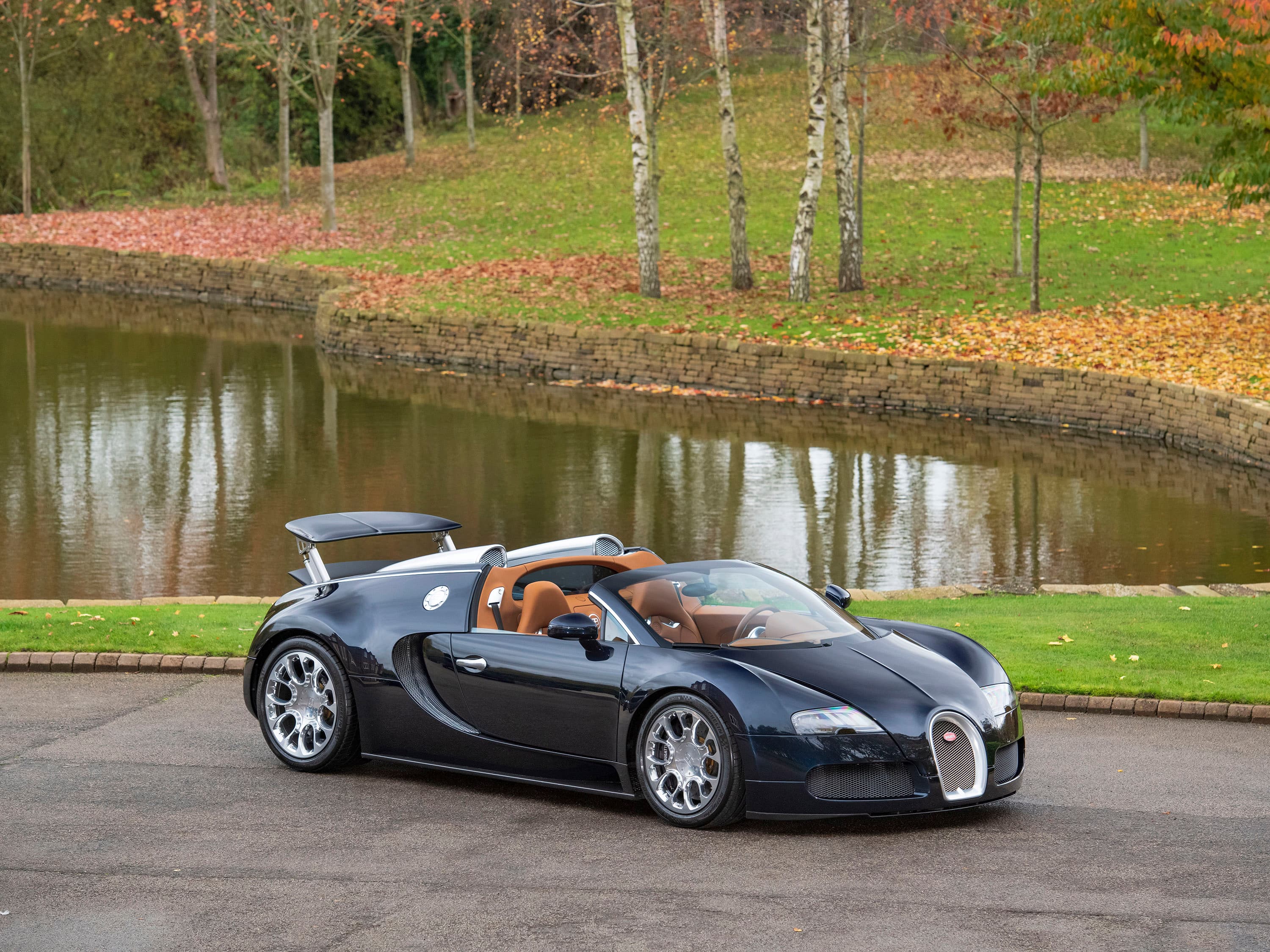 2011 Bugatti Veyron Grand Sport — Black Blue Metallic