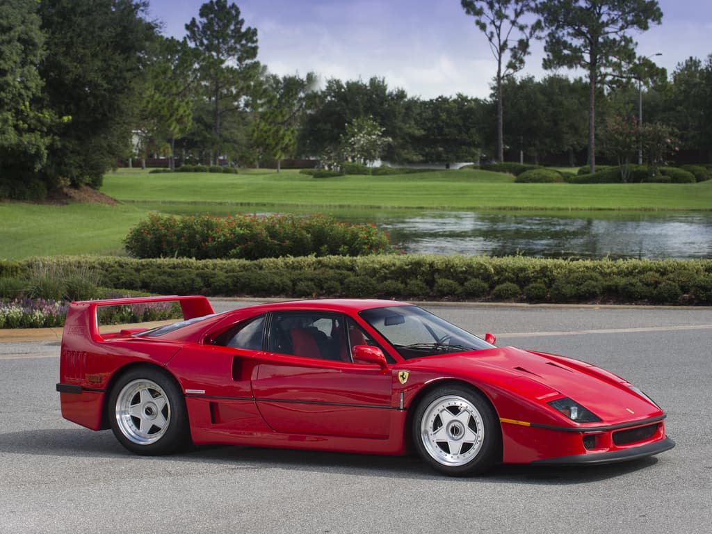 1990 Ferrari F40 U.S. Car — Rosso