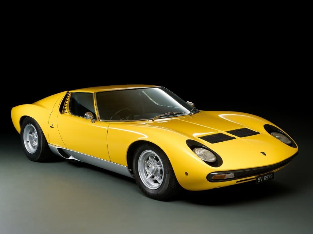 1972 Miura SV — Yellow