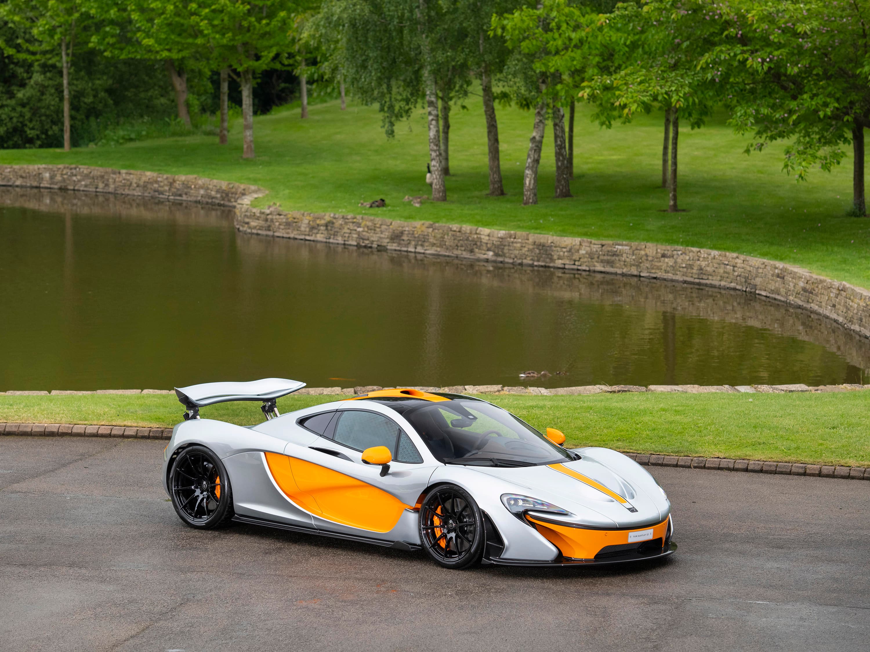 2015 P1 — Track Silver with McLaren Orange Accents