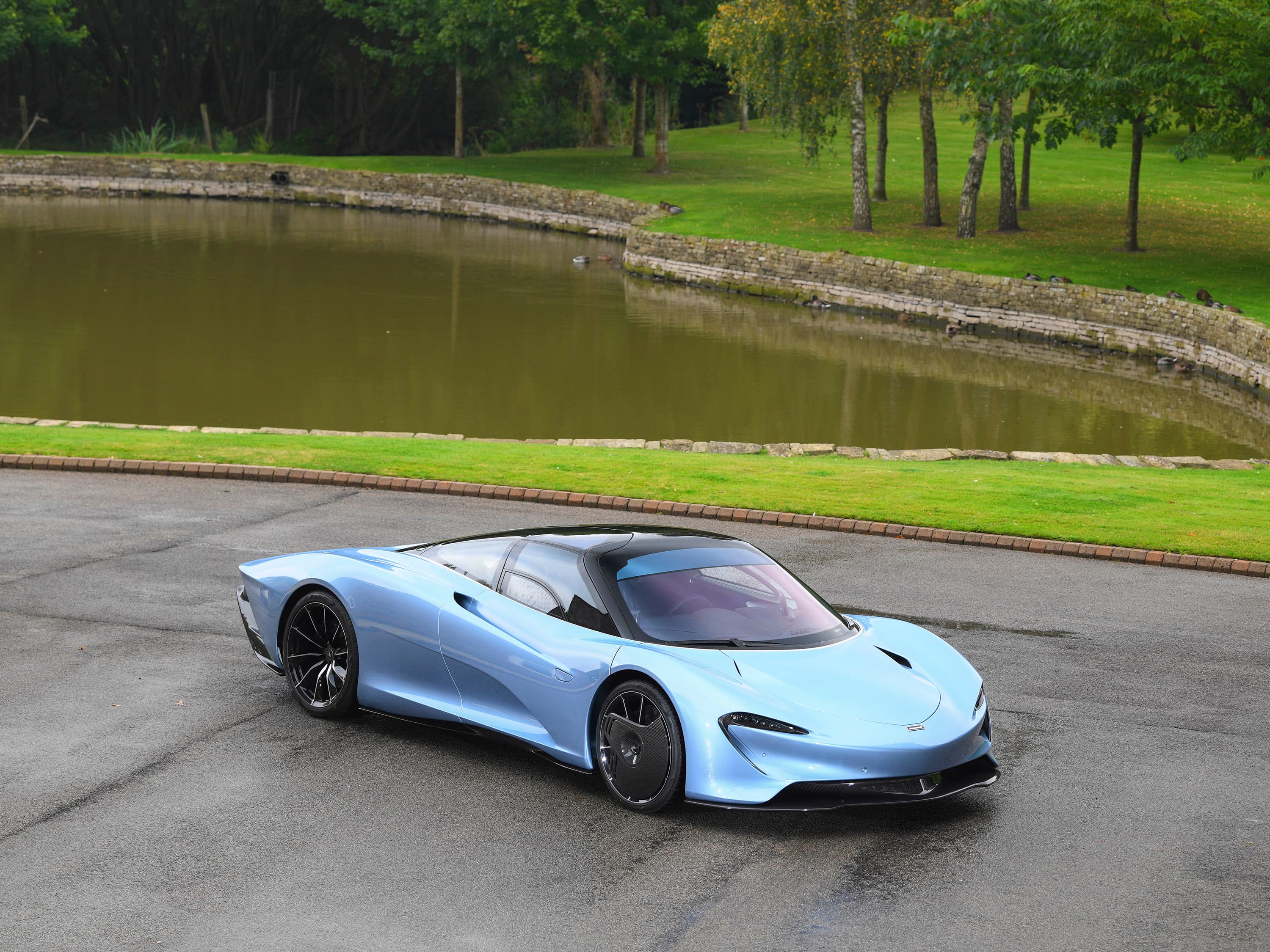 2020 Speedtail — Frost Blue