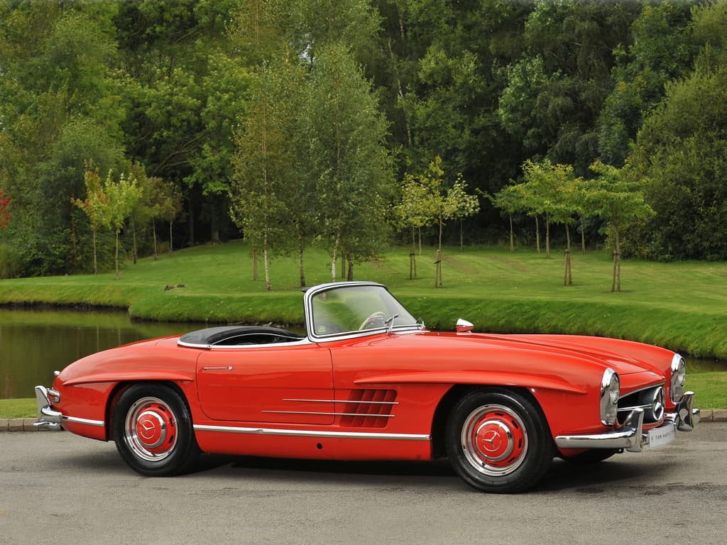 1963 300 SL Roadster — Fire Red