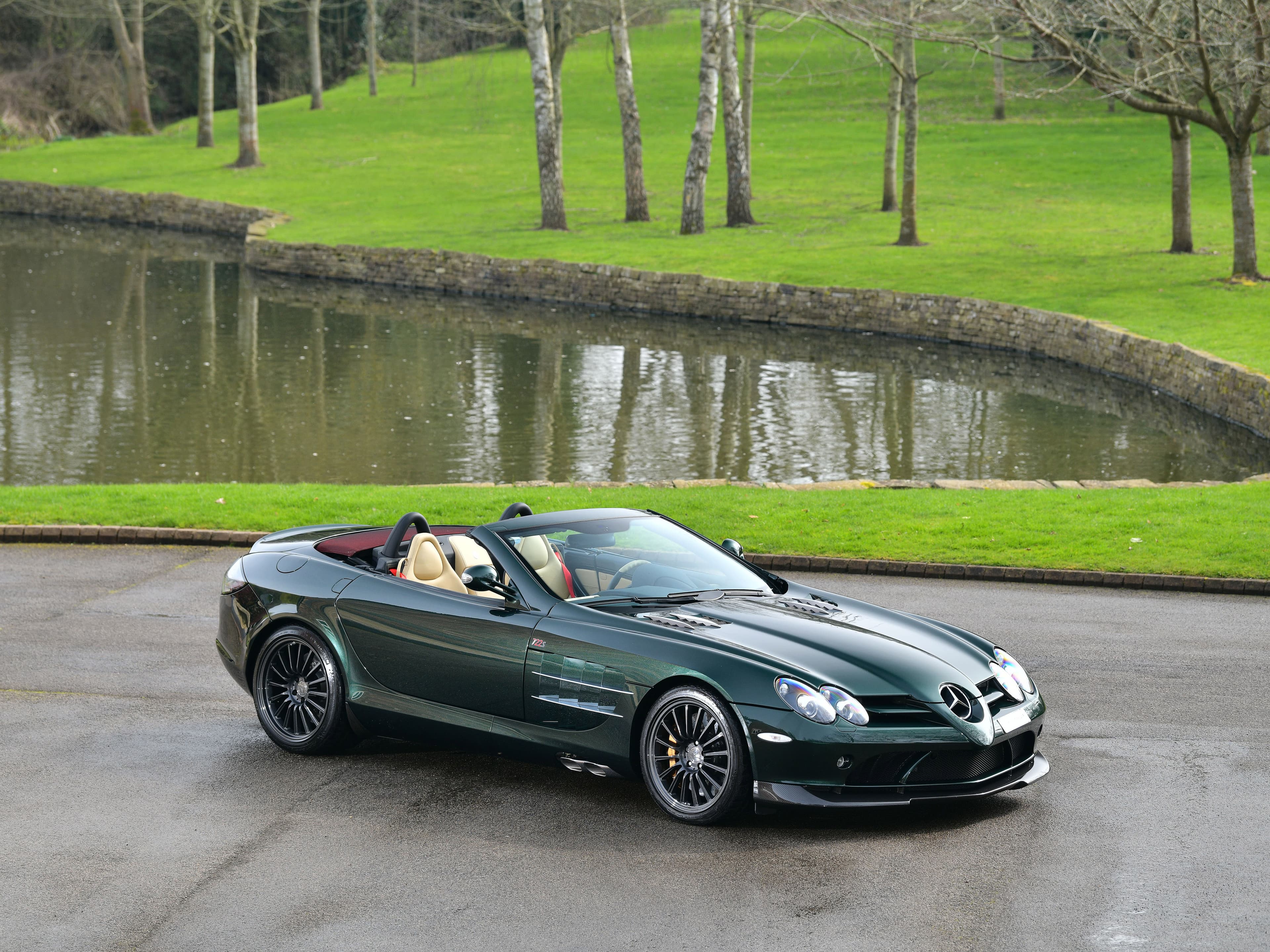 2009 SLR McLaren 722 S Roadster — Crystal Fayalite Green Metallic