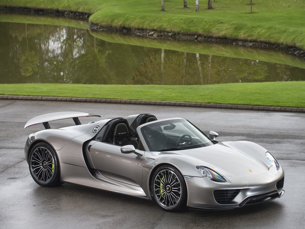 2014 918 Spyder — Liquid Silver