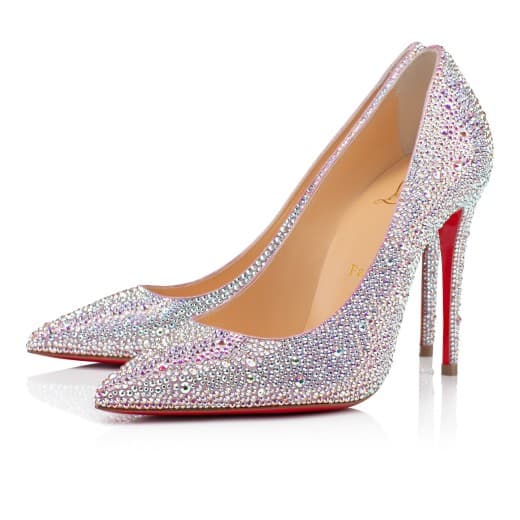 Kate Strass 100 — Version AB Metallic suede — 1200479W081