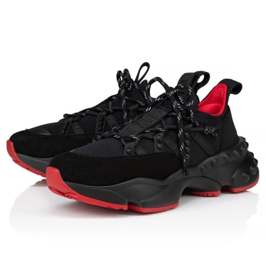 Trailnrun — Black Suede, calf leather and fabric — 1250162BK01