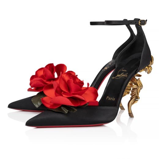 Bellarose 100 — Black Crepe satin — 1250499B439