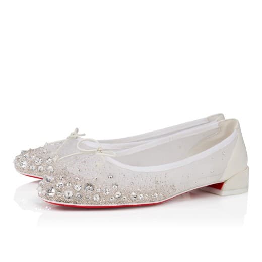 Sweetie Jane Sparkling — Bianco Mesh and strass — 1250681W656