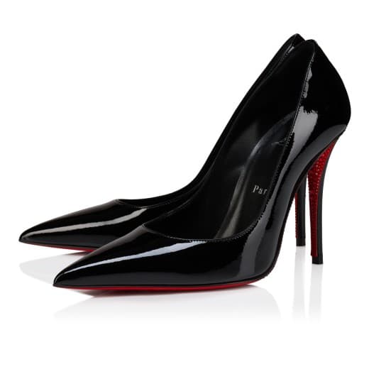 Miss Z Suola Strass 100 — Black Patent calf leather — 1250917B439