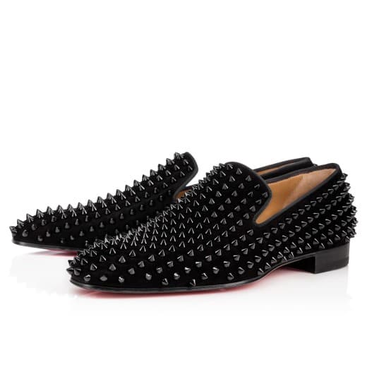 Dandelion Spikes — Black Veau velours and spikes — 3150438CM53